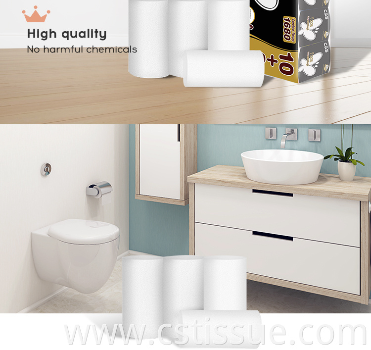 Factory Manufacture Various Toielt Paper Bathroom Tissue Roll Toilet Paper Tissue